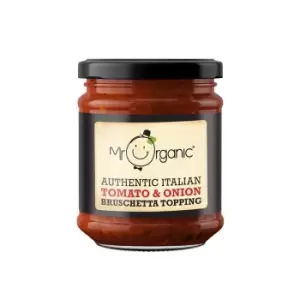 Image of Mr Organic Italian Tomato & Onion Bruschetta Topping 200g