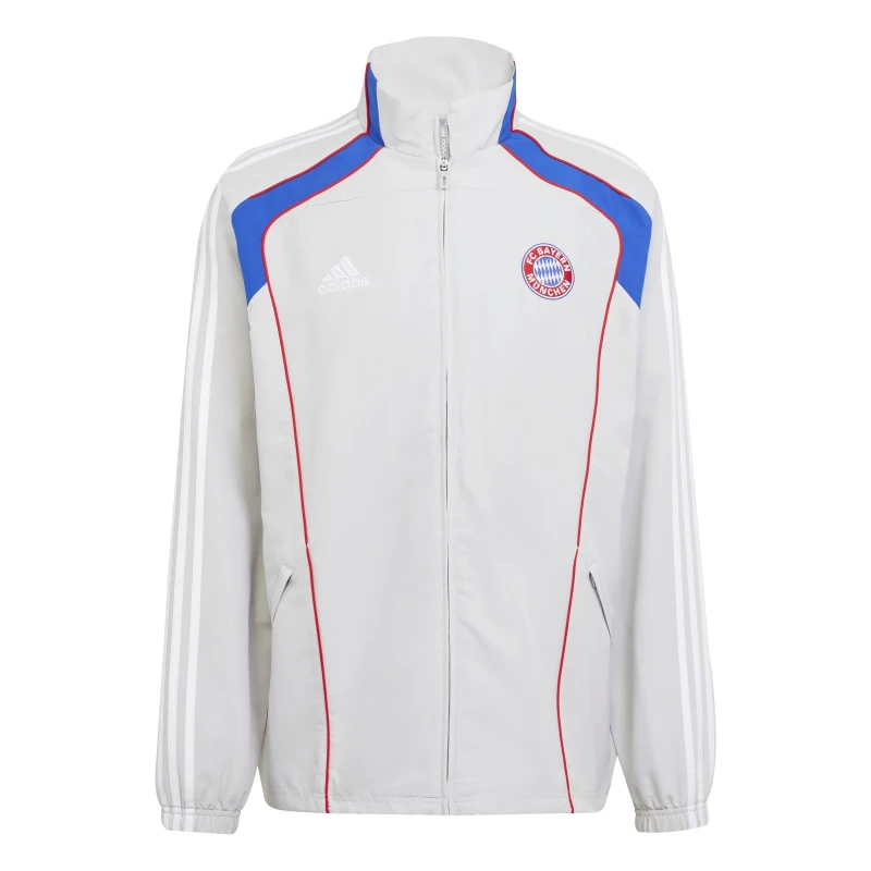 Image of adidas FC Bayern UBP Tracksuit Top Adults Light Grey male S