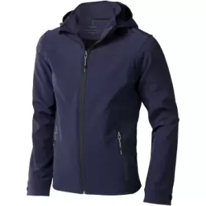 Image of Elevate Mens Langley Softshell Jacket (M) (Navy)
