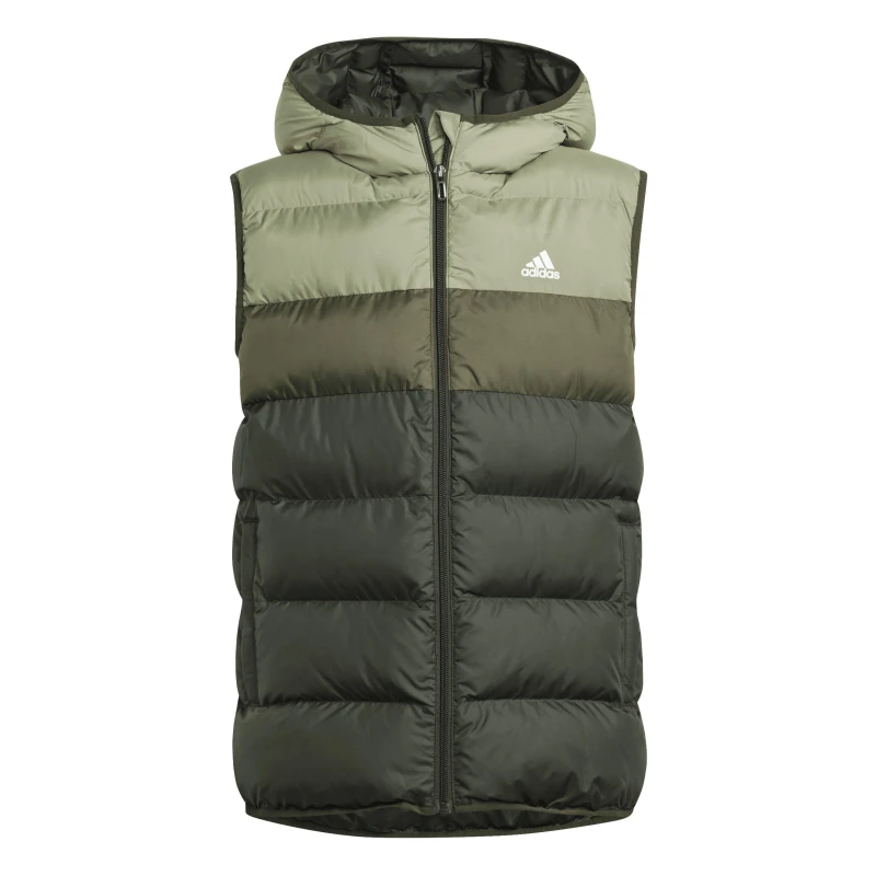 Image of adidas Unisex Kids Sleeveless Gilet Grn/Olive/Crgo unisex 15-16 Years