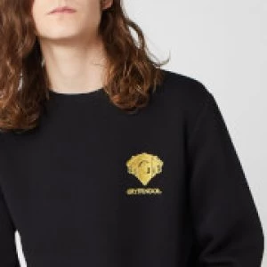 Image of Harry Potter Gryffindor Unisex Embroidered Sweatshirt - Black