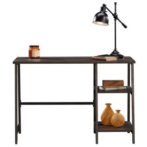 Image of Teknik Industrial Style Bench Desk Smoked Oak