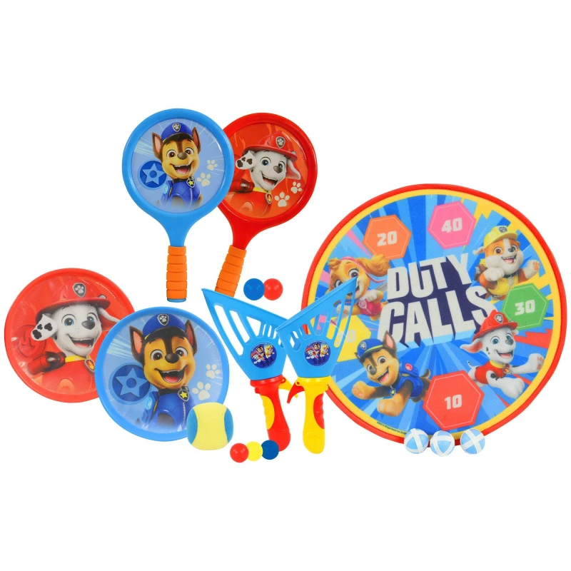 Image of Paw Patrol Bumper Box 4in1 Garden Games, Blue M009813