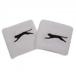 Image of Slazenger 2 Pack Wristbands - White