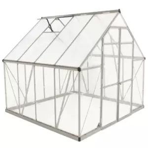 Image of Palram - Canopia Balance 8 x 8ft Silver Greenhouse - Garden & Outdoor