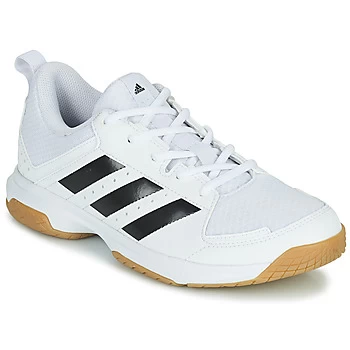 Image of adidas Ligra 7 W womens Indoor Sports Trainers (Shoes) in White