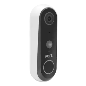 Image of ESP Fort Smart Home Battery Powered WI-FI Video Doorbell - 1080p IP54 with Plug-in Chime - ECSPDB
