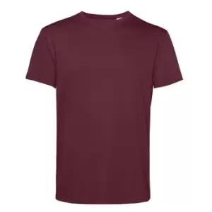 Image of B&C Mens Organic E150 T-Shirt (3XL) (Burgundy)