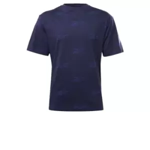 Image of Reebok Identity Vector T-Shirt Mens - Blue