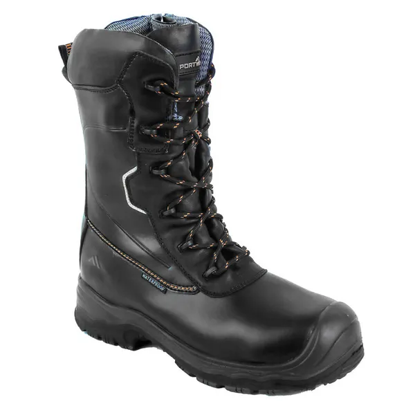 Image of Portwest Mens Compositelite Traction Safety Boots FD01BKR47 Colour: Black