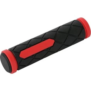 Image of ETC MTB Dual Density Grips 125mm Red/Black
