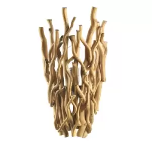 Image of Agar Wall Lamp, Natural Wood