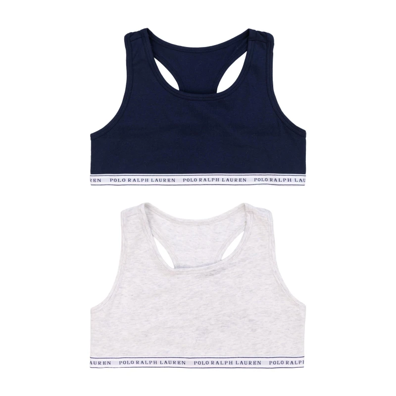 Image of Polo Ralph Lauren Polo 2Pk Bralette Jn62 Refine Navy BK9 female 11-12 (L)