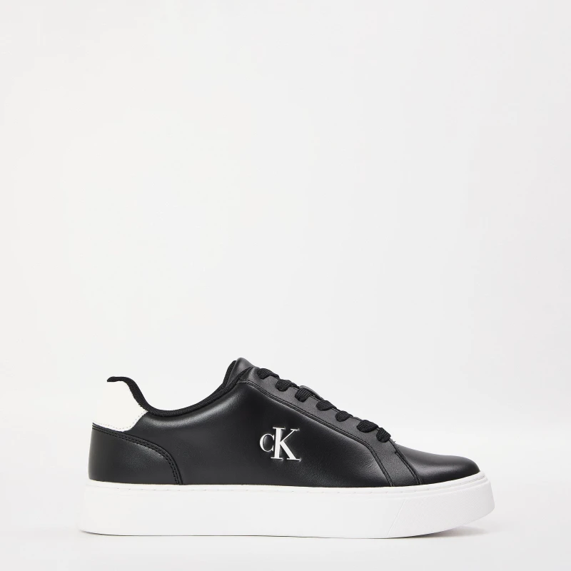 Image of Calvin Klein Mens CK L Classic Cup Low-Top Trainers Black/White male 7 (41)