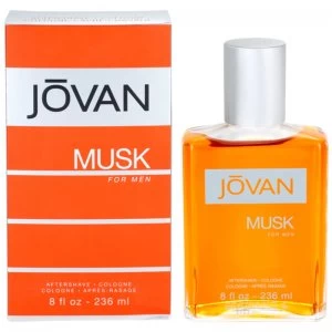 Image of Jovan Musk Aftershave Cologne Splash 236ml