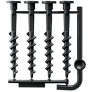 Image of Bosch Home and Garden F016800468 Replacement nails 4 Piece set Suitable for products by: Bosch