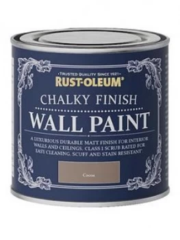 Image of Rust-Oleum Chalky Wall Paint Cocoa 125Ml