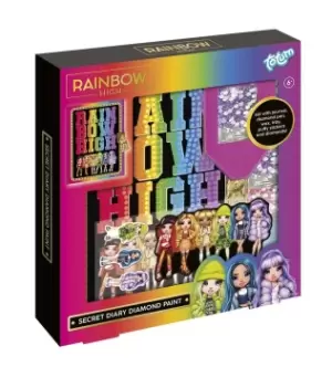 Image of Rainbow High Secret Diary w Lock and Diamond Paint