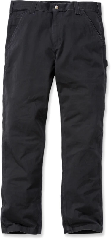 Image of Carhartt Washed Twill, textile pants , color: Black , size: W42/L32