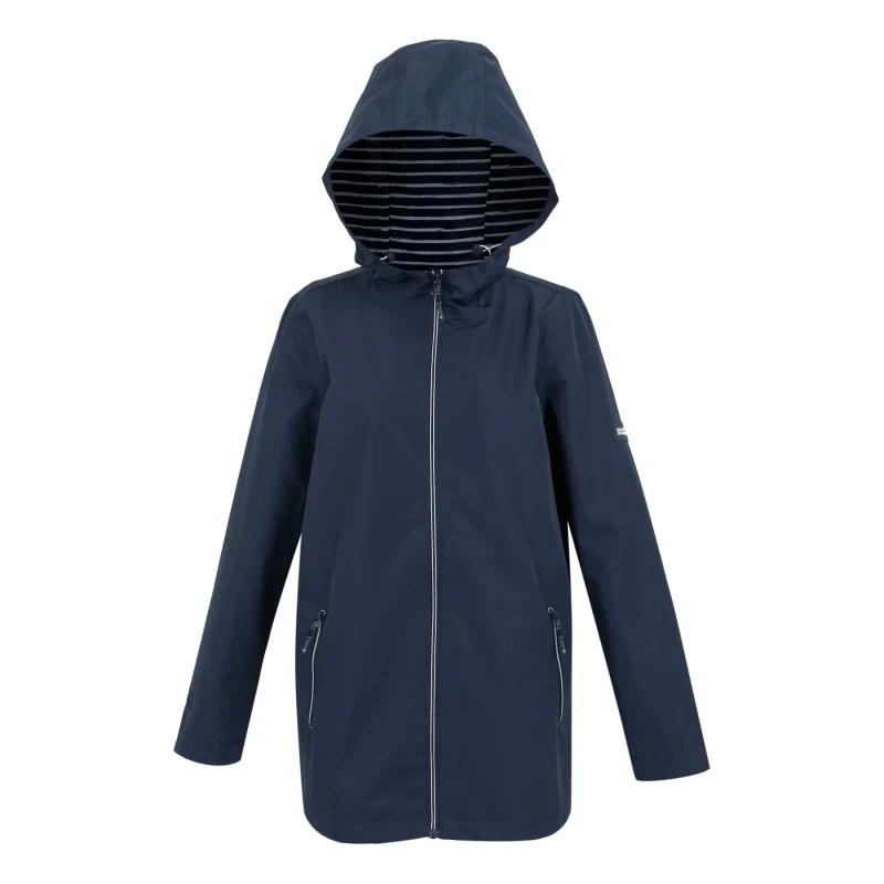 Image of Womens waterproof jacket Regatta Brika Bleu Female 48