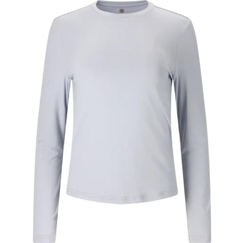 Image of Womens Long Sleeve Jersey Athlecia Miwa Gris Female 44
