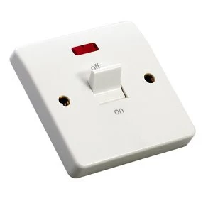 Image of MK 32A White Single Switch