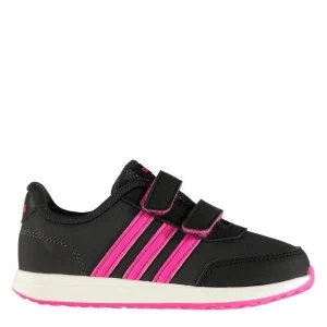 Image of adidas Switch Girls Trainers - DkGrey/ShockPin