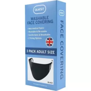 Image of Quest Face Mask Adult 3 pcs
