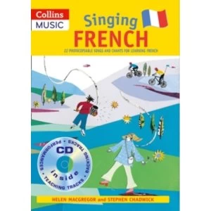 Image of Singing Languages - Singing French (Book + CD): 22 Photocopiable Songs and Chants for Learning French by Stephen Chadwick,...