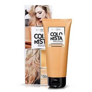 Image of Colorista Washout Peach Semi-Permanent Hair Dye Orange