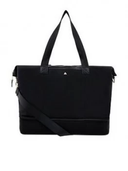 Image of Accessorize Gym Slouchy Shoulder Bag - Black, Women