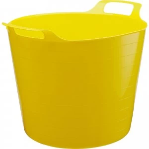 Image of Draper Multi Purpose Flexible Bucket 26l Yellow