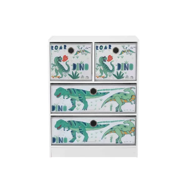 Image of Lloyd Pascal 2 + 2 Cube With 4 Dino Storage Boxes