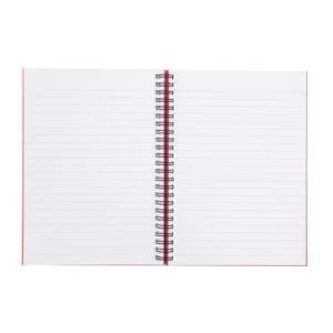 Image of 5 Star A5 Manuscript Book Wirebound Ruled 160 Pages Pack of 5