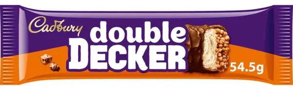 Image of Cadbury Gifts Direct Cadbury Double Decker Chocolate Bar 130968