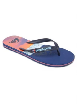 Image of Molokai Panel - Flip-Flops For Him - Blue - Quiksilver