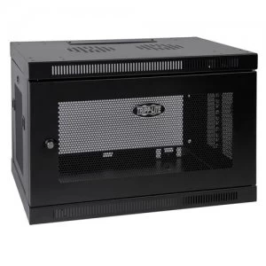 Image of Tripp Lite SmartRack 9U Low-Profile Switch-Depth Wall-Mount Rack Enclosure Cabinet