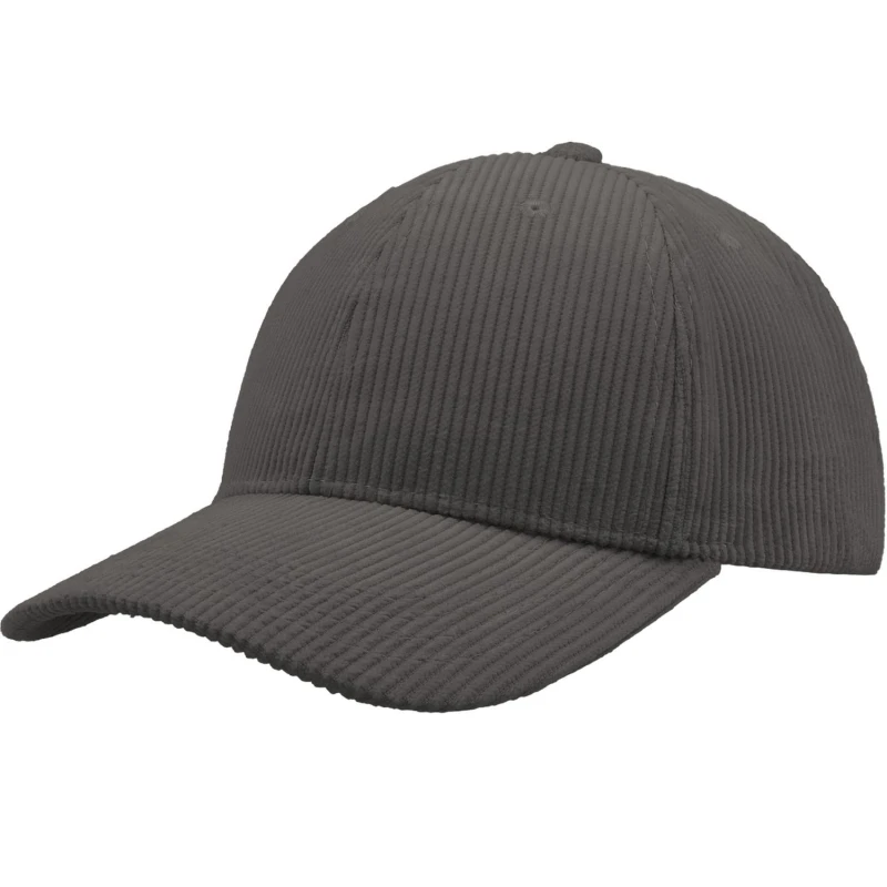 Image of Atlantis Womens Cordy S Corduroy Baseball Cap in Grey Grey Female One Size