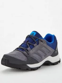 Image of Adidas Terrex Hyperhiker Childrens Trainers - Grey/Blue