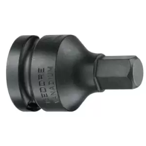 Image of Gedore Impact screwdriver bit socket 1/2" in-hex 14 mm