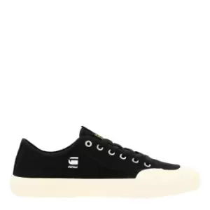 Image of G Star Noril Canvas Low Trainers - Black