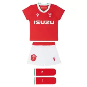 Image of Macron Wales Home Baby Kit 2020 2021 - Red