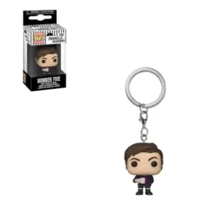 Image of Umbrella Academy Number 5 Funko Pop! Vinyl Keychain