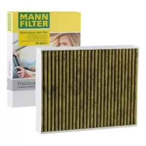 Image of MANN-FILTER Pollen filter VW,PORSCHE FP 2847/1 95857221900,95857221901
