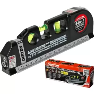 Image of Multipurpose Horizontal Vertical Pin-point Laser Laser Spirit Level - Dekton