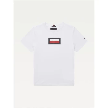 Image of Tommy Hilfiger Tommy Chest Badge TJG13 - White YBR
