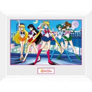 Image of Sailor Moon Group Framed Collector Print