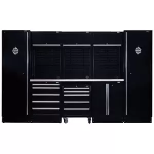 Image of Draper 04402 BUNKER Modular Storage Combo with Stainless Steel Wo...