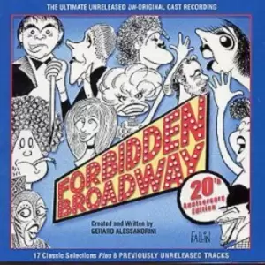 Image of Various Artists - Forbidden Broadway - 20th Anniversary Edition: THE ULTIMATE UNRELEASED UN-Original CAST RECORDING CD Album - Used