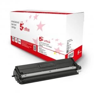 Image of 5 Star Office Supplies Toner Cartridge Page Life Yellow 1800pp Brother